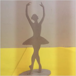 Bailarina de madera