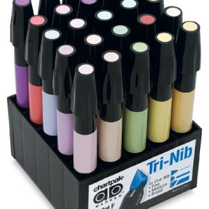 Set Plumones Chartpak - 25 Colores Pastel - Material de Arte en España
